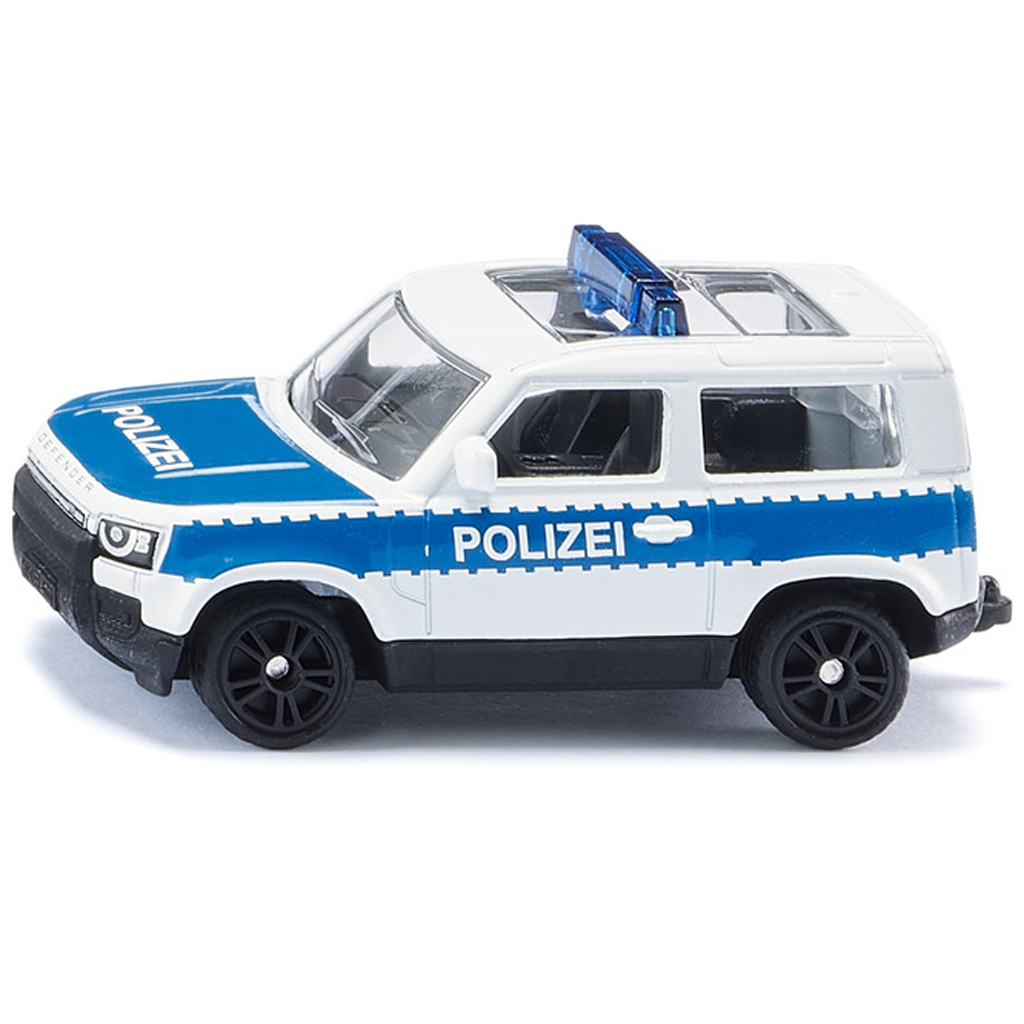 SIKU Land Rover Defender Полиция теренен автомобил 1/55 изображение 1