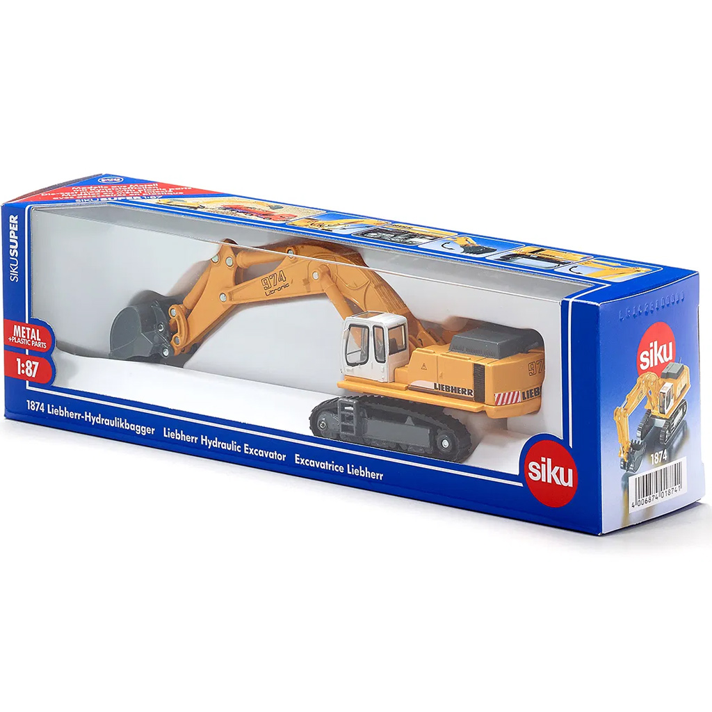 Siku Liebherr хидравличен екскаватор 1/87 изображение 4