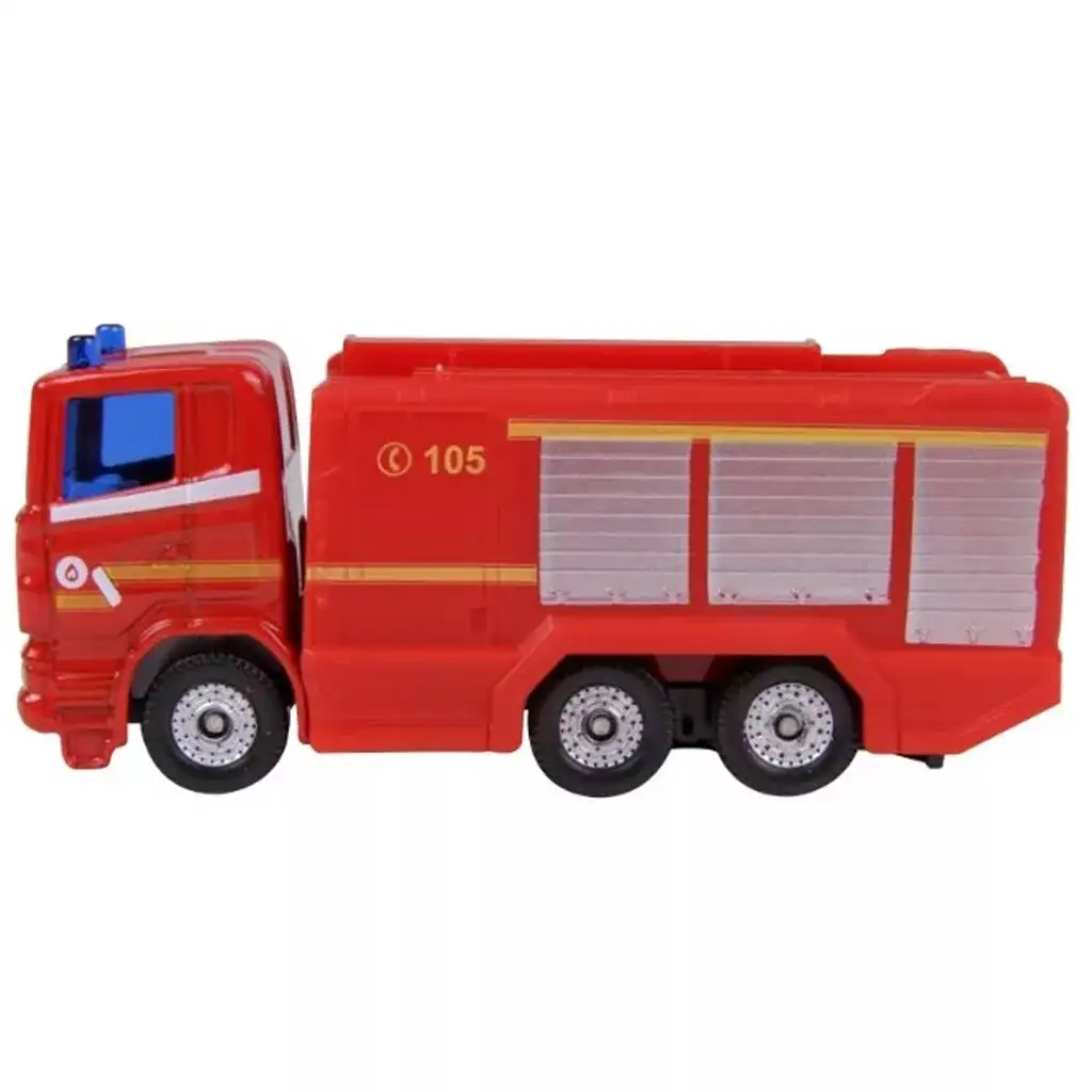 SIKU Scania български пожарникарски камион 1/87 изображение 2