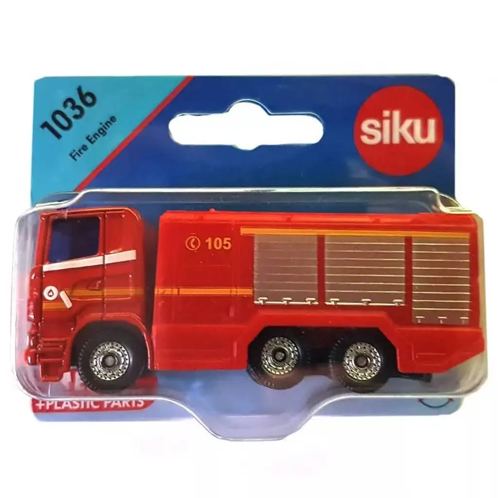 SIKU Scania български пожарникарски камион 1/87 изображение 3