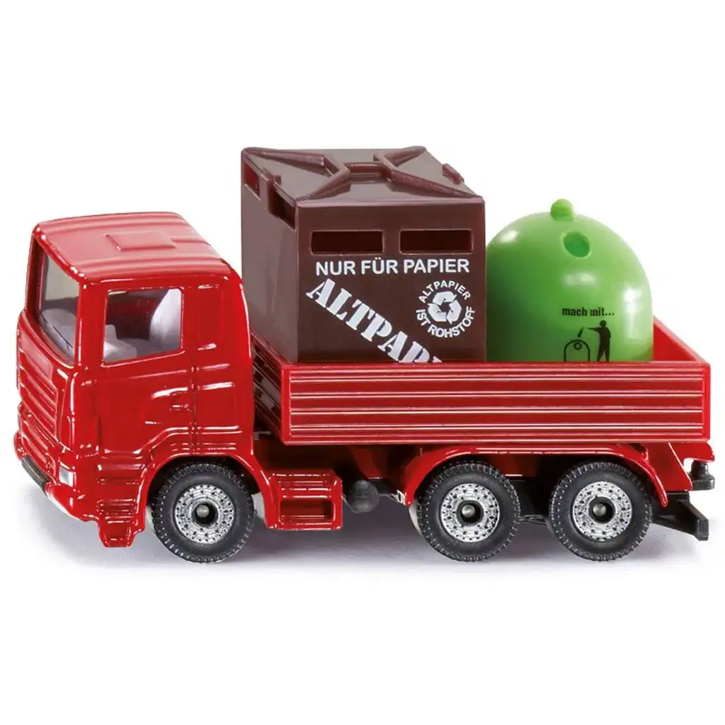SIKU Scania селективен боклукчийски камион 1/87 изображение 1