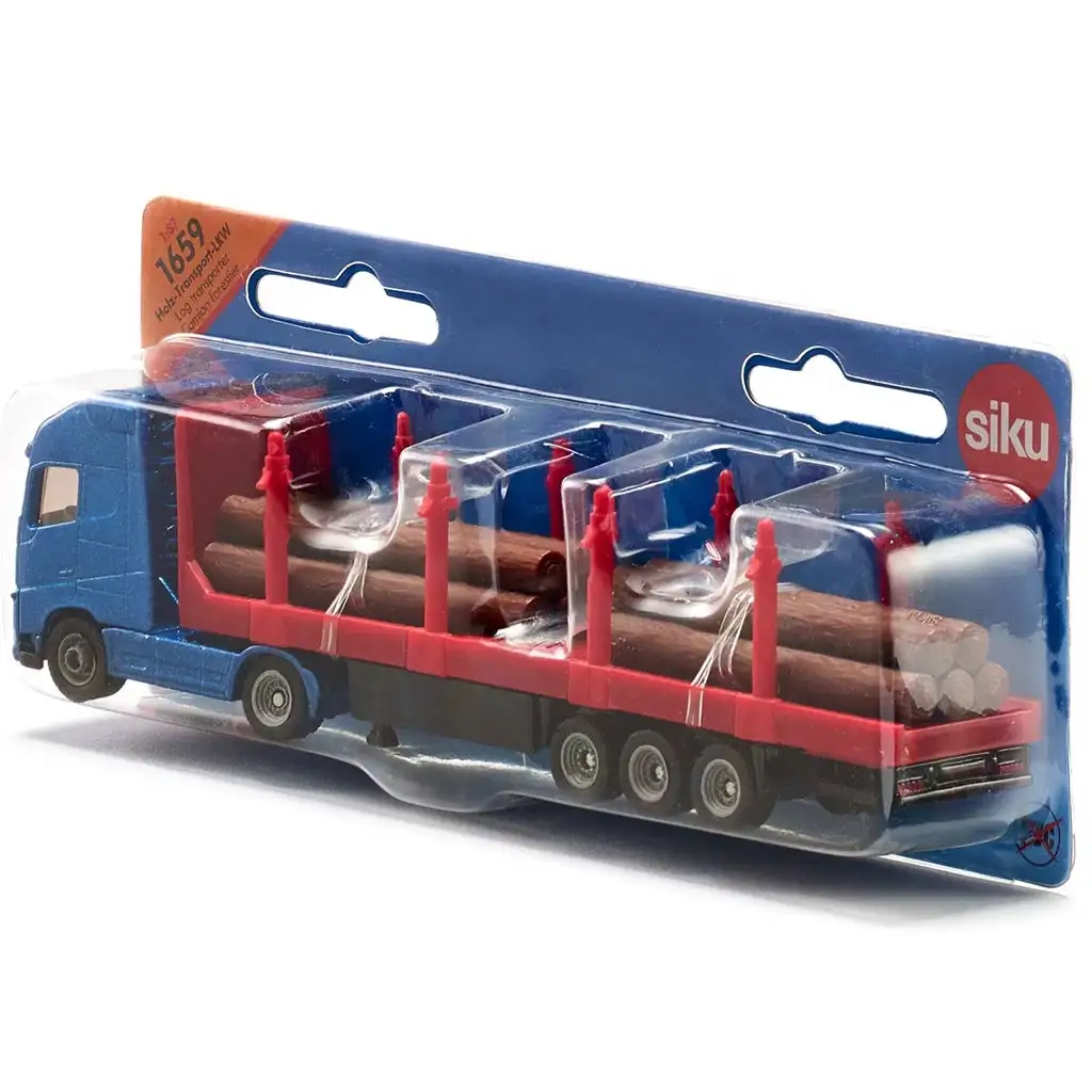 SIKU Volvo камион за транспортиране на дърва 1/87 изображение 3