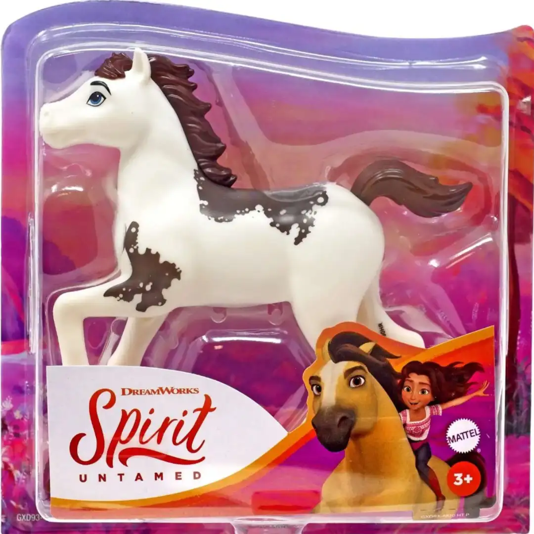 Силен: Бял-кафяв Knabstrupper пони - Mattel изображение 2