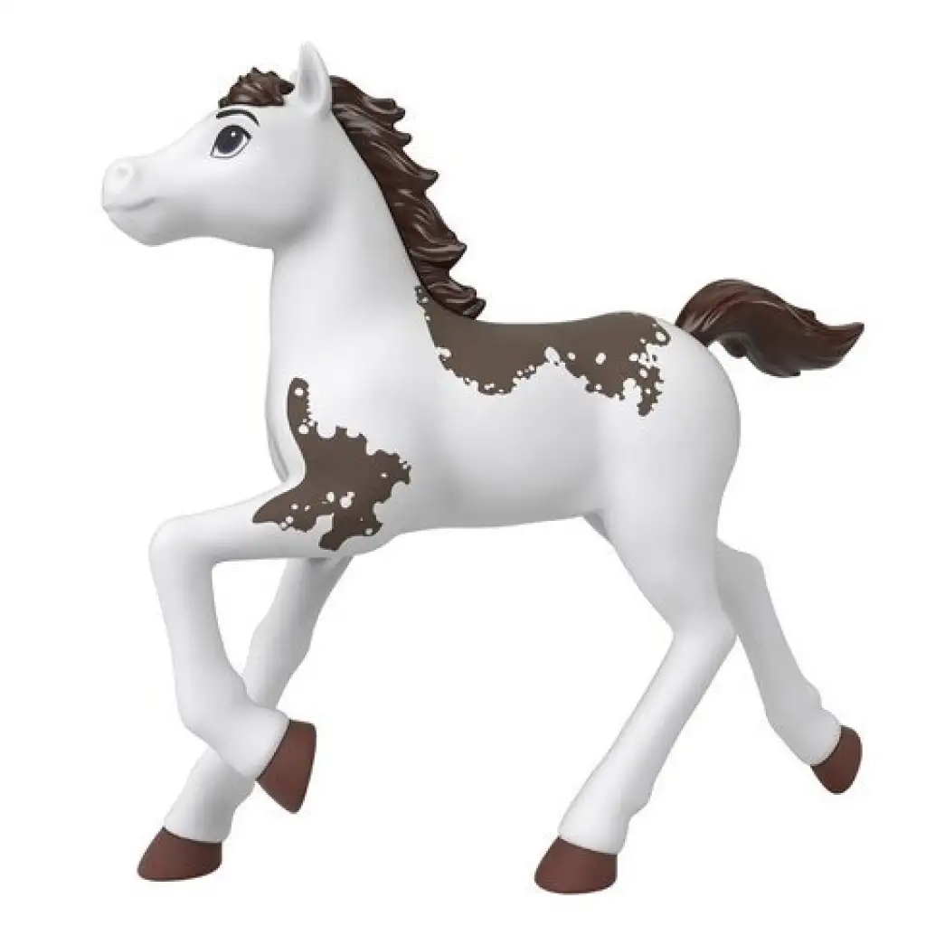 Силен: Бял-кафяв Knabstrupper пони - Mattel изображение 1
