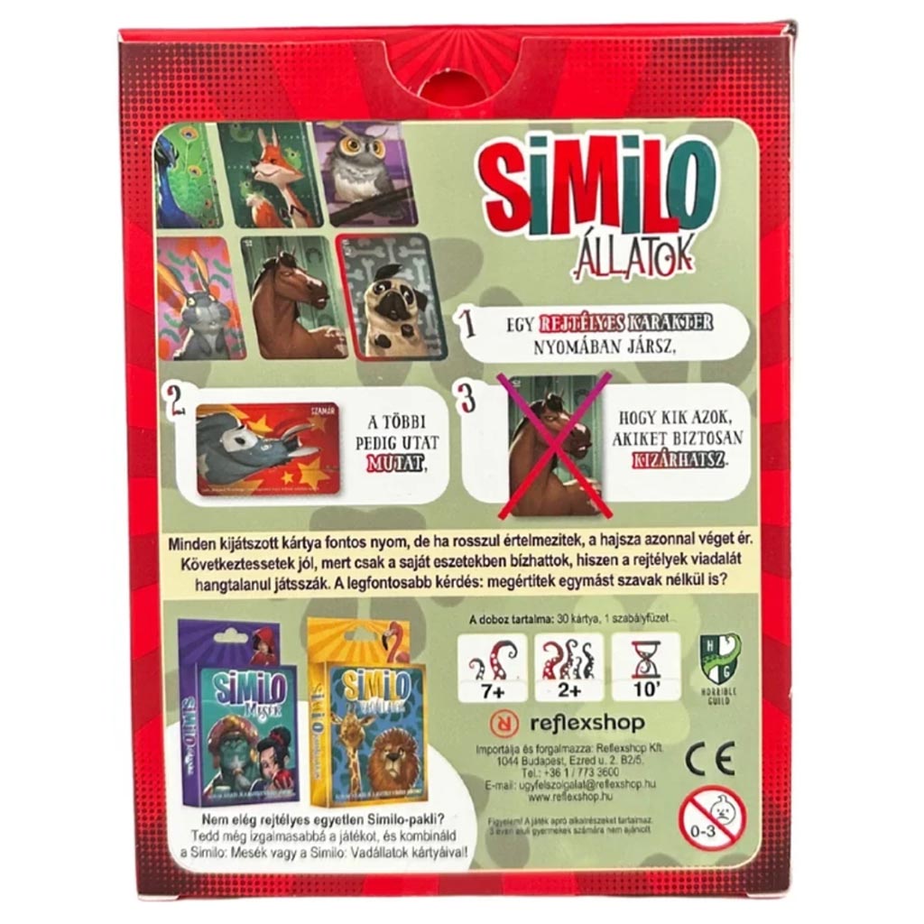 Similo - Животни настолна игра изображение 2