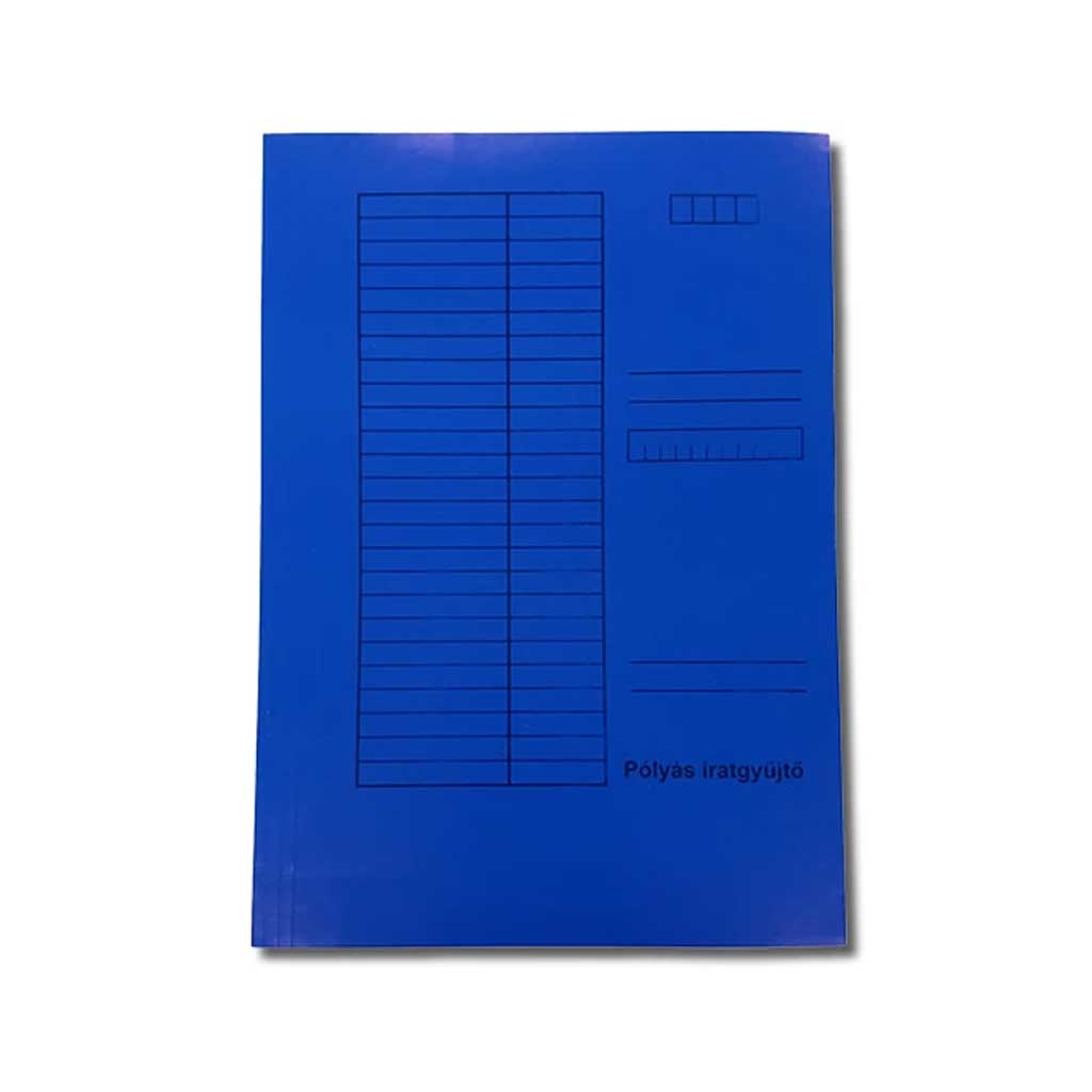 Синя папка с ластик A/4 230g изображение 1