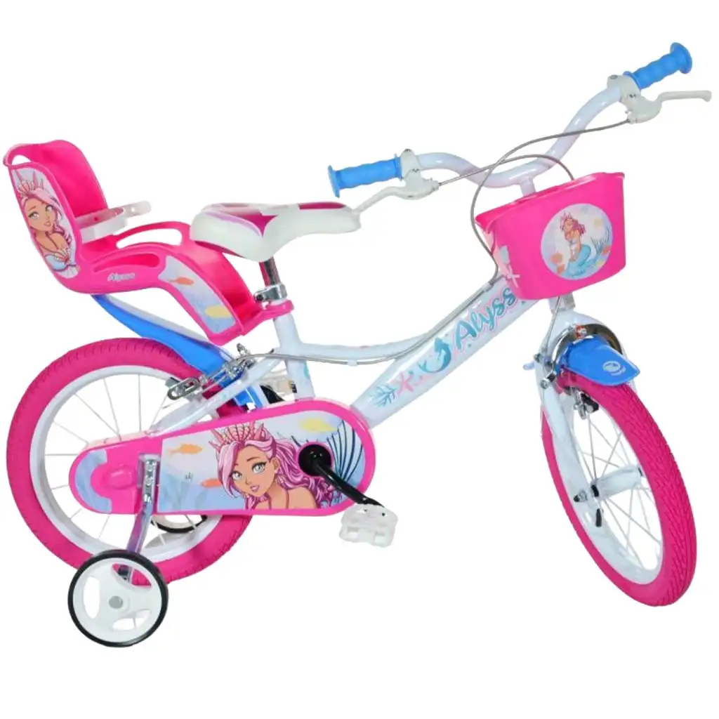 Сиренета Алисса русалка велосипед 16-инчов размер - Dino Bikes велосипед изображение 1