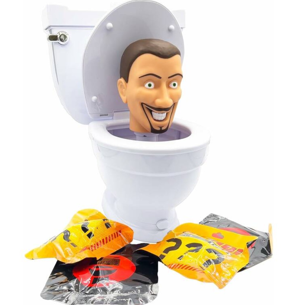 Skibidi Toilet WC изненада комплект 1бр изображение 2
