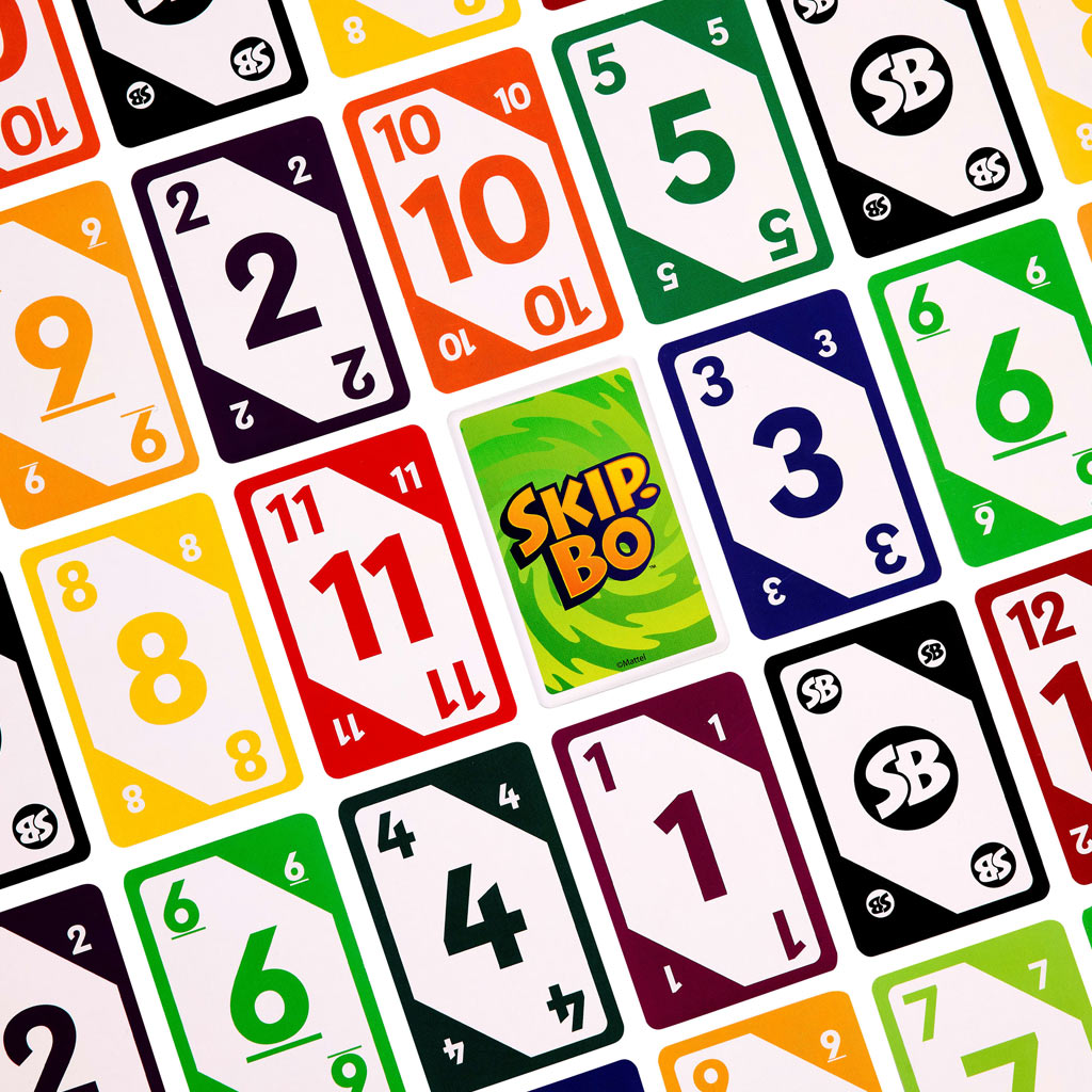 SKIP-BO картова игра - Mattel изображение 3