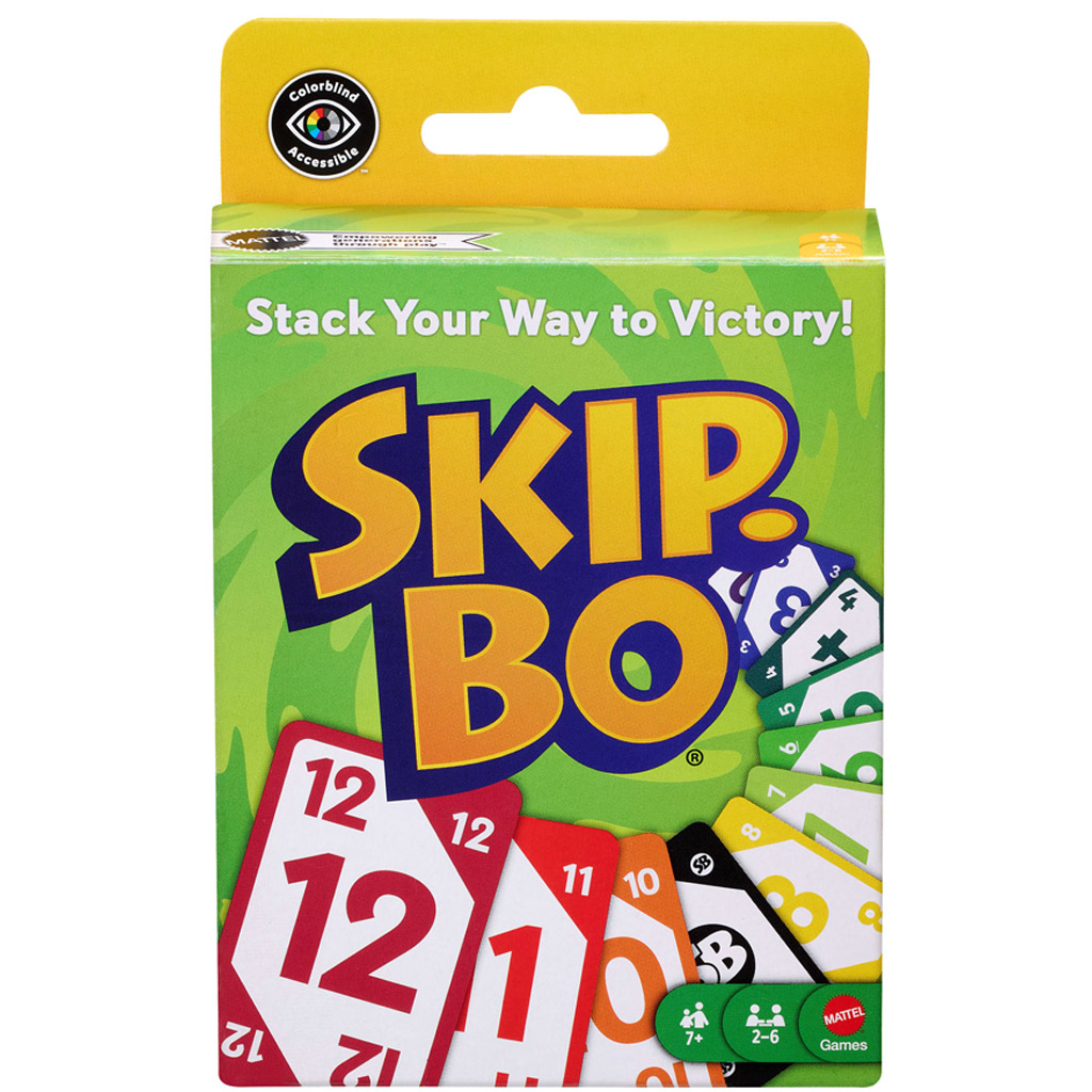 SKIP-BO картова игра - Mattel изображение 1