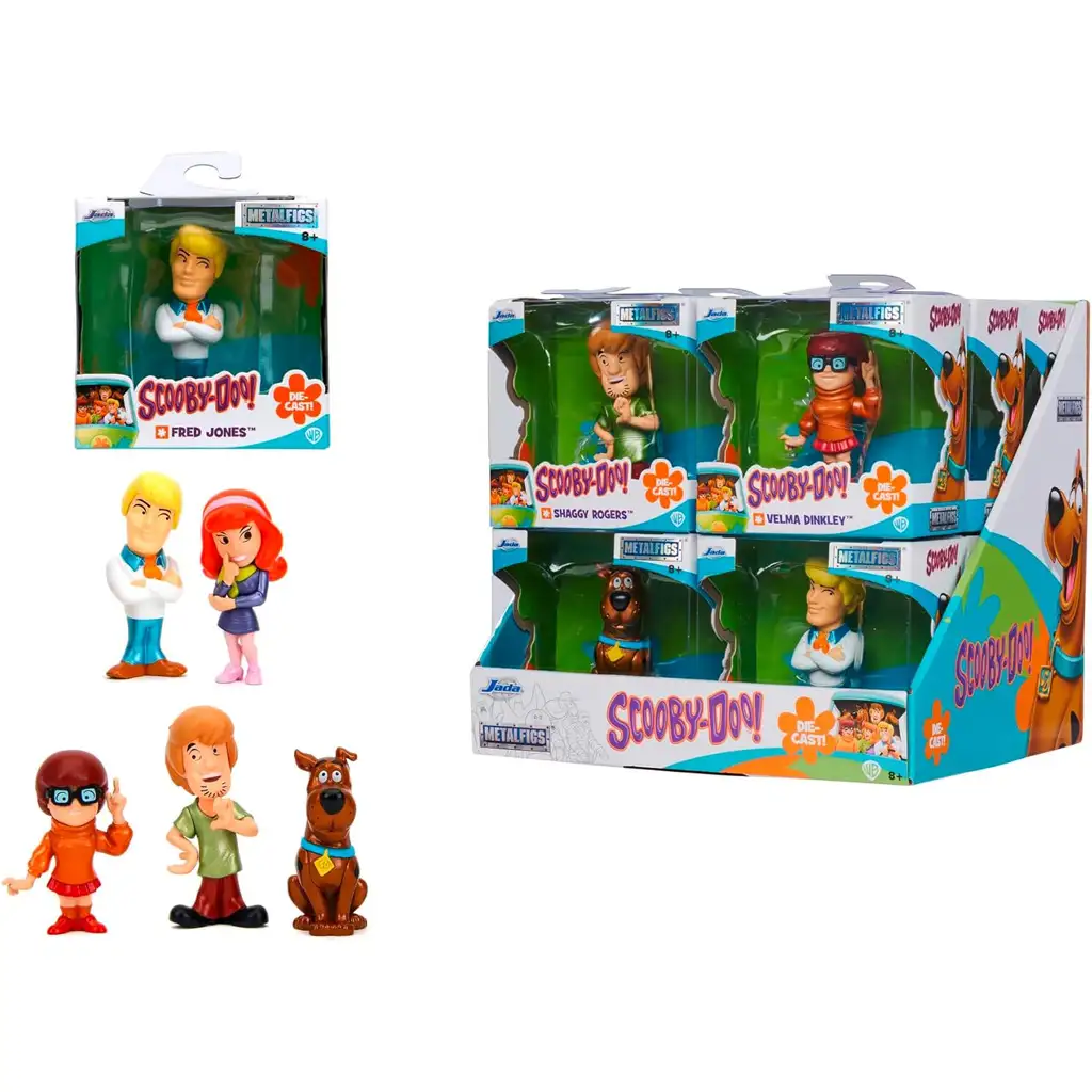 Скуби Ду: Метални фигурки за колекциониране 6,5 см 1бр - Simba Toys изображение 1