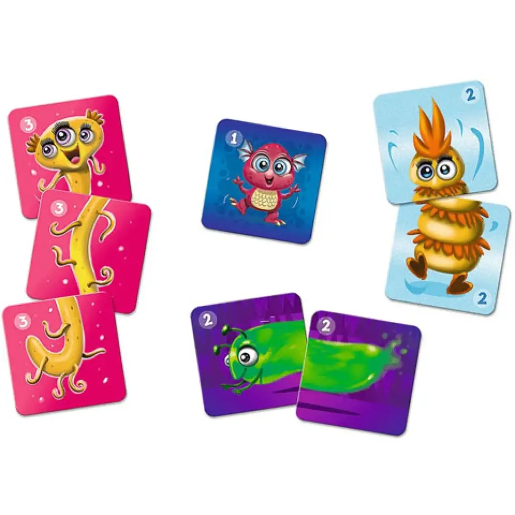 Сладки чудовища Classic & Plus мемори игра 36бр - Trefl изображение 2
