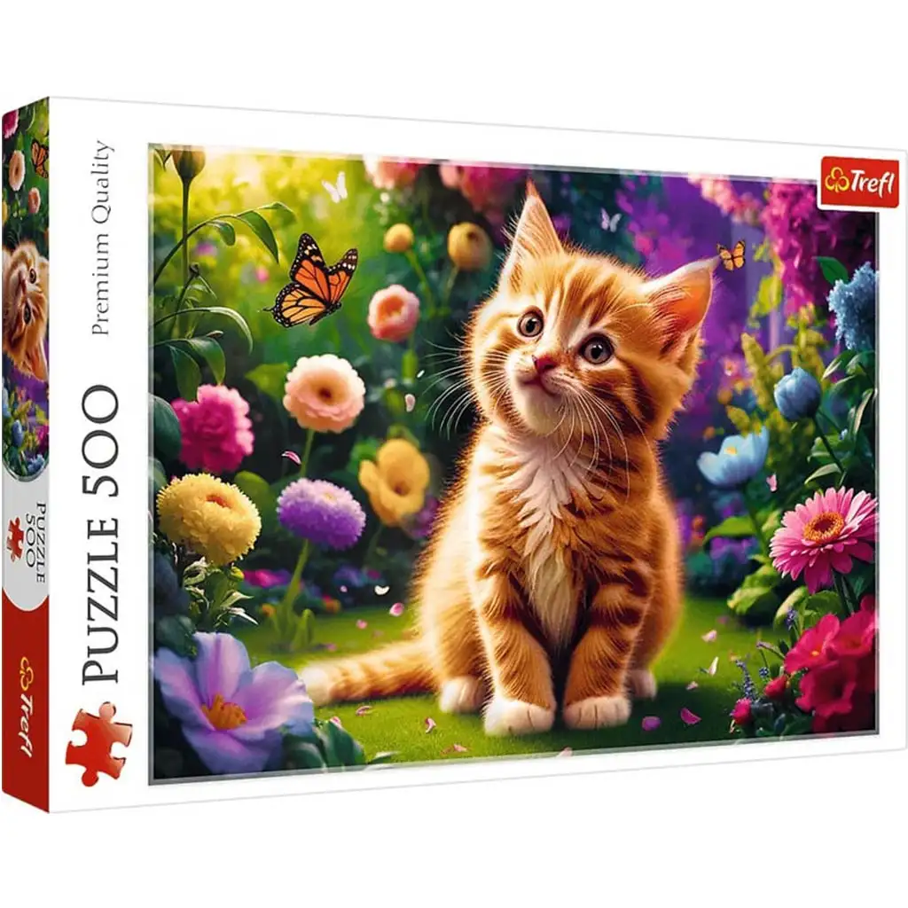 Сладко коте 500 части пъзел - Trefl изображение 1