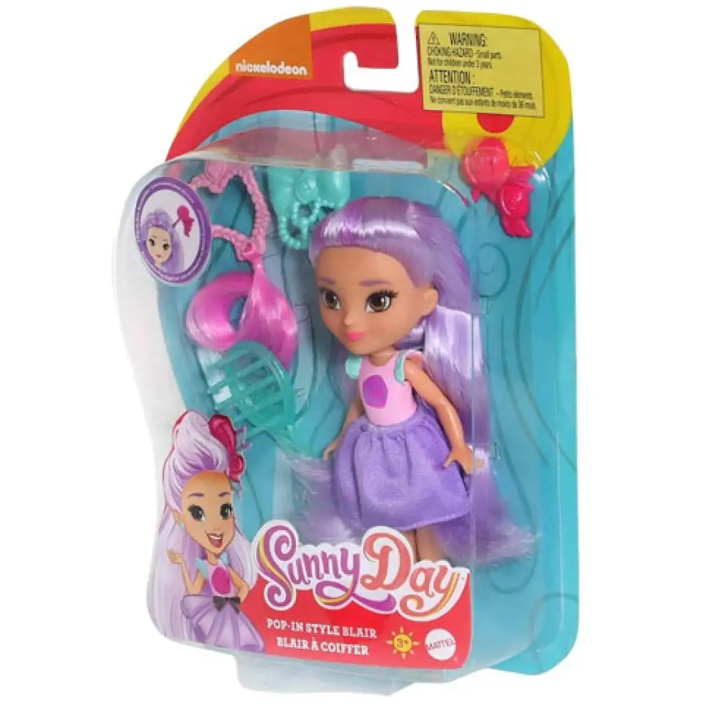 Слънчев лъч: Кукла Блеър с аксесоари 15см - Mattel изображение 1