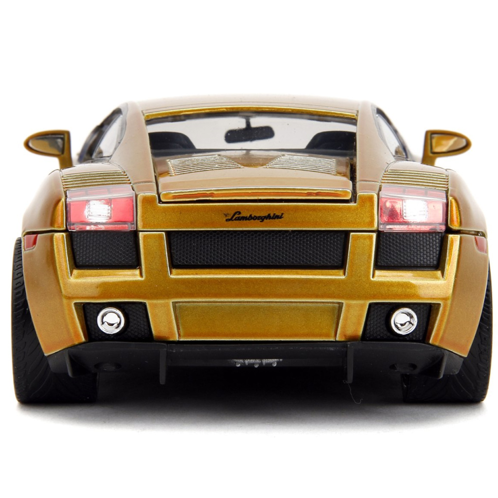 Смъртоносен ход: Lamborghini Gallardo метален автомобилен модел 1/24 - Jada Toys изображение 3