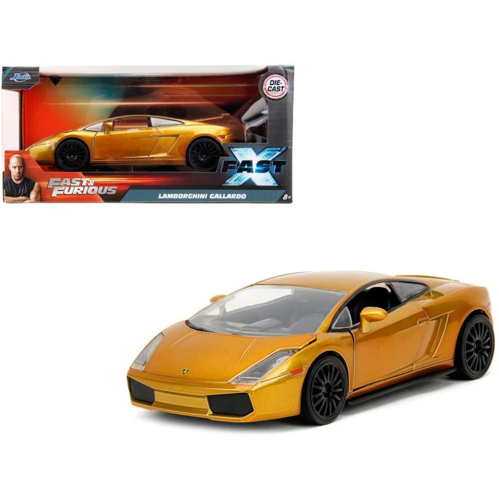 Смъртоносен ход: Lamborghini Gallardo метален автомобилен модел 1/24 - Jada Toys изображение 1