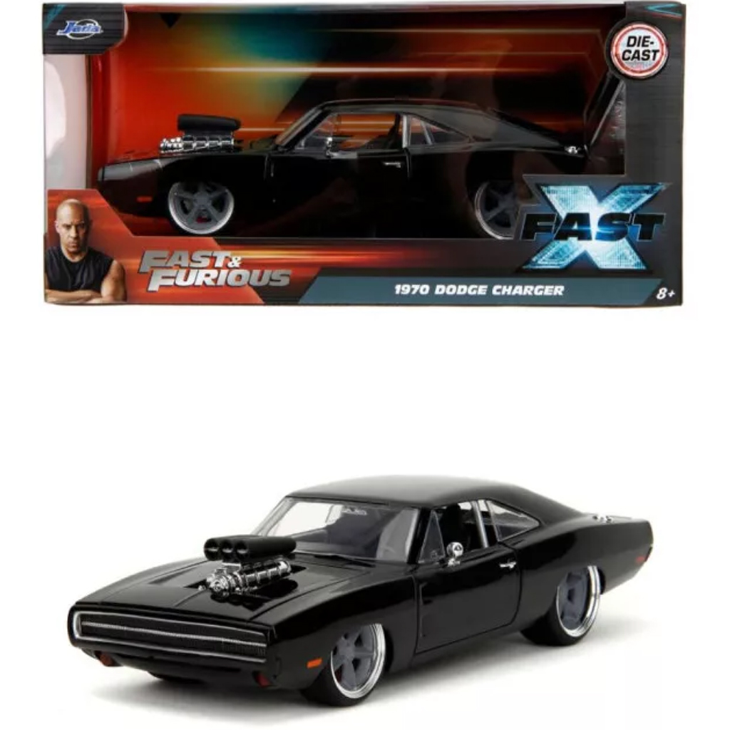 Смъртоносна надпревара: 1970 Dodge Charger метален автомобилен модел 1/24 - Jada Toys изображение 1
