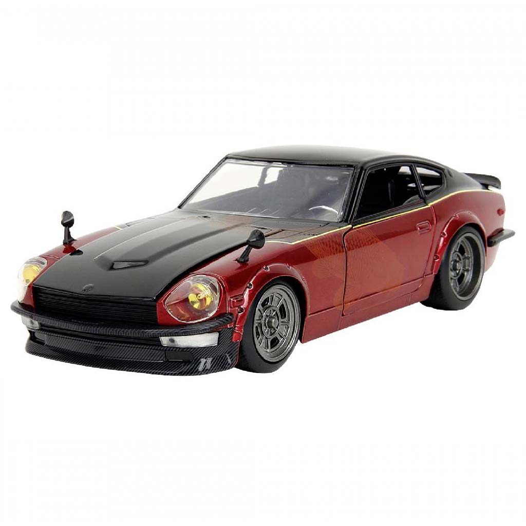 Смъртоносна надпревара: 1972 Datsun (F10) метален автомобилен модел 1/24 - Jada Toys изображение 2