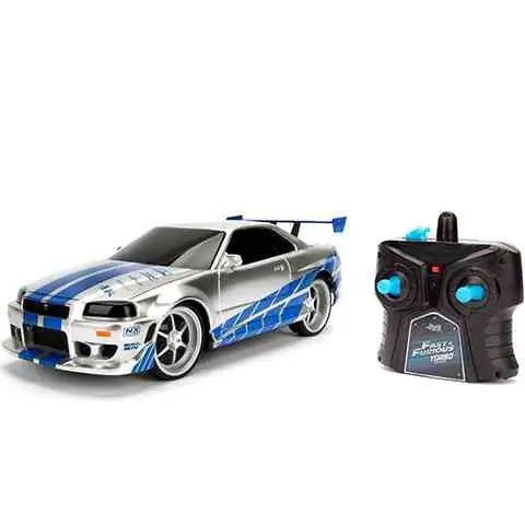 Смъртоносна надпревара: RC Brian's Nissan Skyline GT-R (BNR35) дистанционно управление автомобил 1/24 - Simba Toys изображение 2