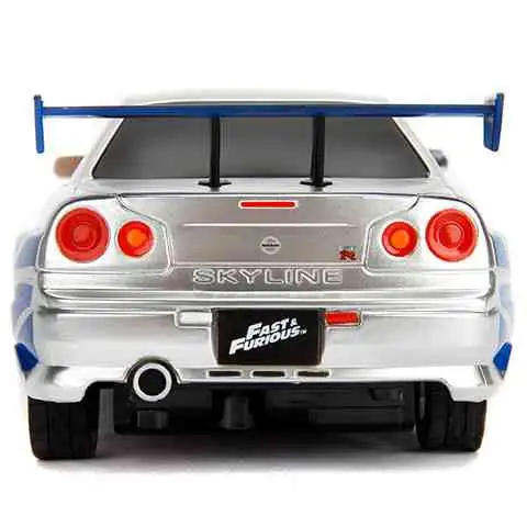 Смъртоносна надпревара: RC Brian's Nissan Skyline GT-R (BNR35) дистанционно управление автомобил 1/24 - Simba Toys изображение 5