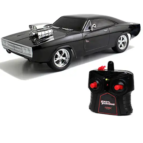 Смъртоносна надпревара: RC Dom's Dodge Charger R/T дистанционно управляван автомобил 1/24 - Simba Toys изображение 2