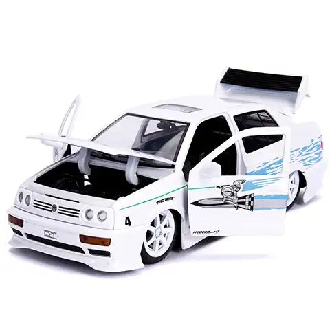 Смъртоносна надпревара: Volkswagen Jetta на Jesse метален автомобилен модел 1/24 - Simba Toys изображение 2