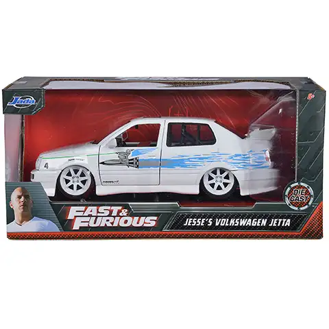 Смъртоносна надпревара: Volkswagen Jetta на Jesse метален автомобилен модел 1/24 - Simba Toys изображение 1