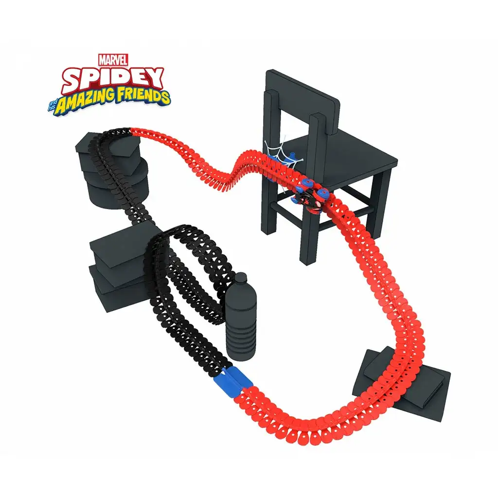 Smoby Spidey FleXtreme Miles Morales състезателна писта комплект - Simba Toys изображение 2