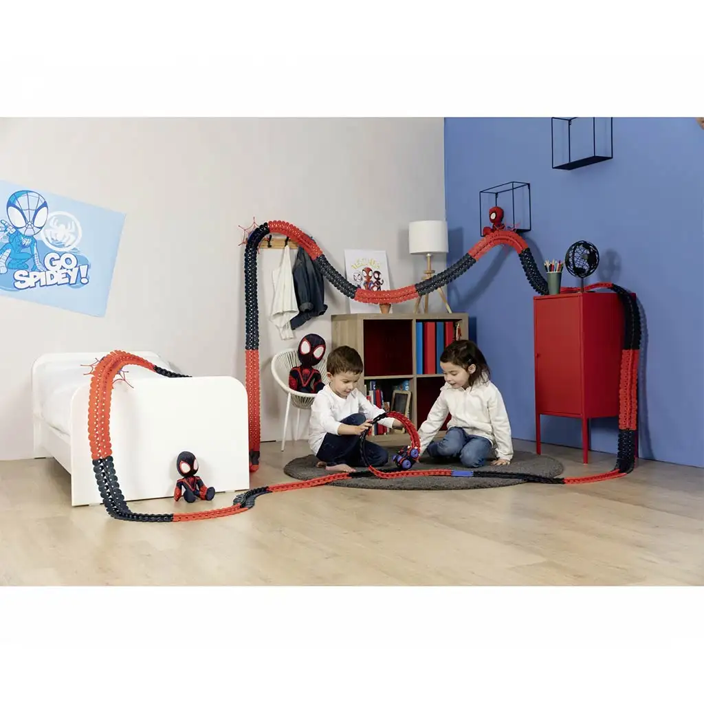 Smoby Spidey FleXtreme Miles Morales състезателна писта комплект - Simba Toys изображение 3
