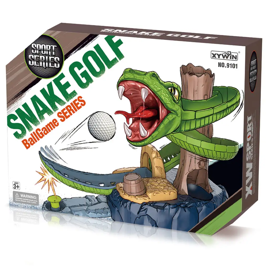 Snake Golf: Мини голф комплект с змия изображение 3