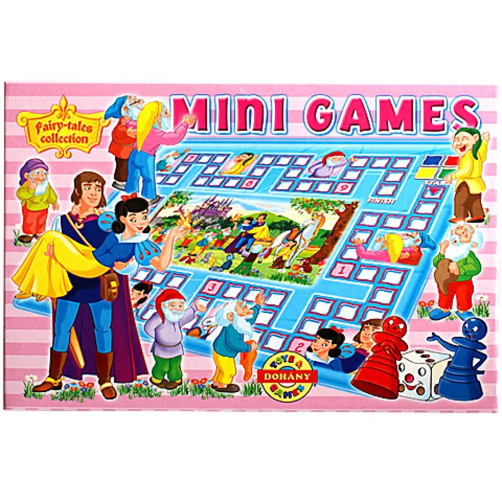 Снежанка и седемте джуджета мини настолна игра - D-Toys изображение 1