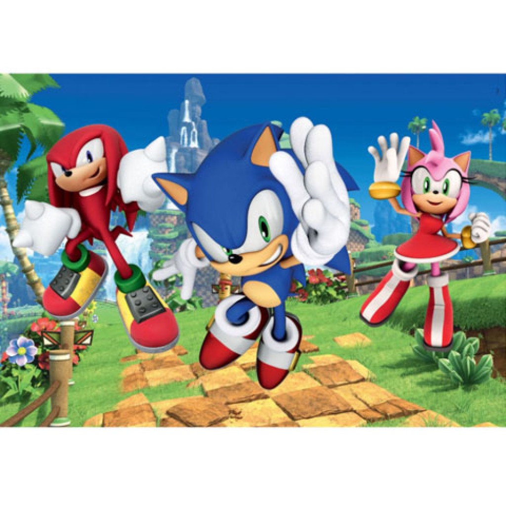 Sonic 104db Super Color Пъзел - Clementoni изображение 2