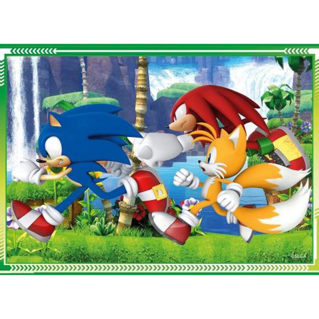 Sonic 4 в 1 пъзел - Clementoni изображение 4