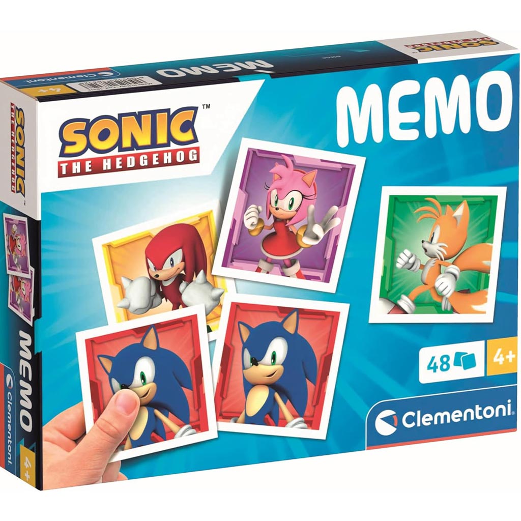 Sonic 48-частова игра за памет - Clementoni изображение 1