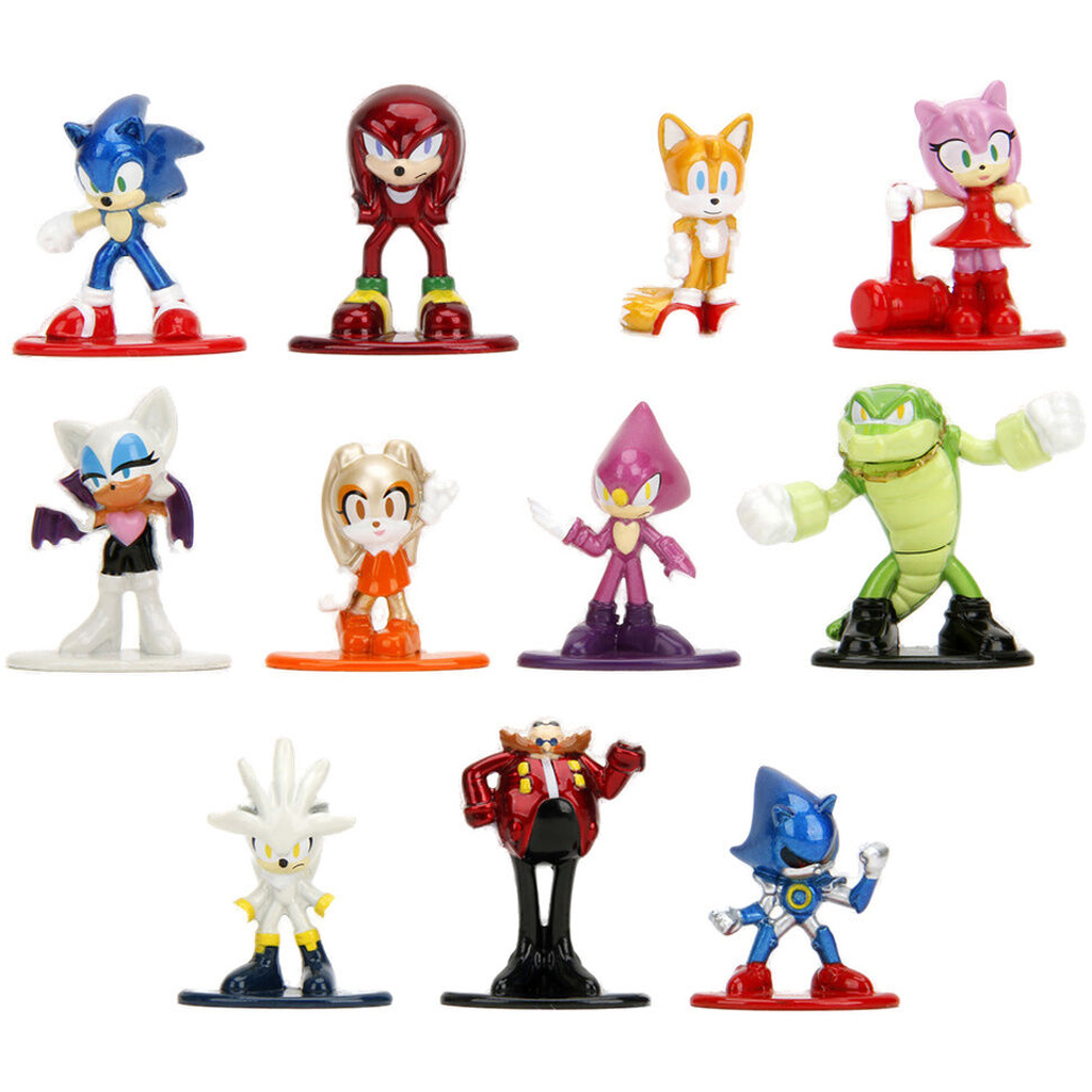 Sonic: Nano Metalfigs метална изненада фигура, различни видове, 1 бр. - Jada Toys изображение 2