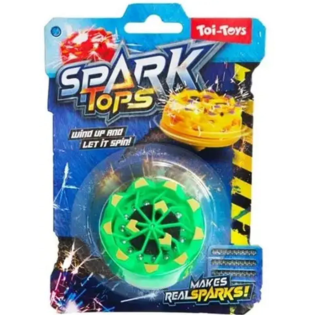 Spark Tops искряща въртележка многоцветна 1бр изображение 2