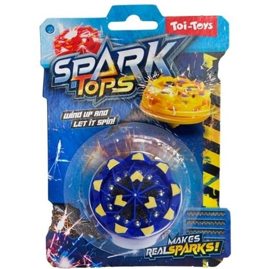 Spark Tops искряща въртележка многоцветна 1бр изображение 3