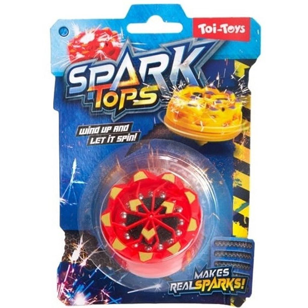 Spark Tops искряща въртележка многоцветна 1бр изображение 4