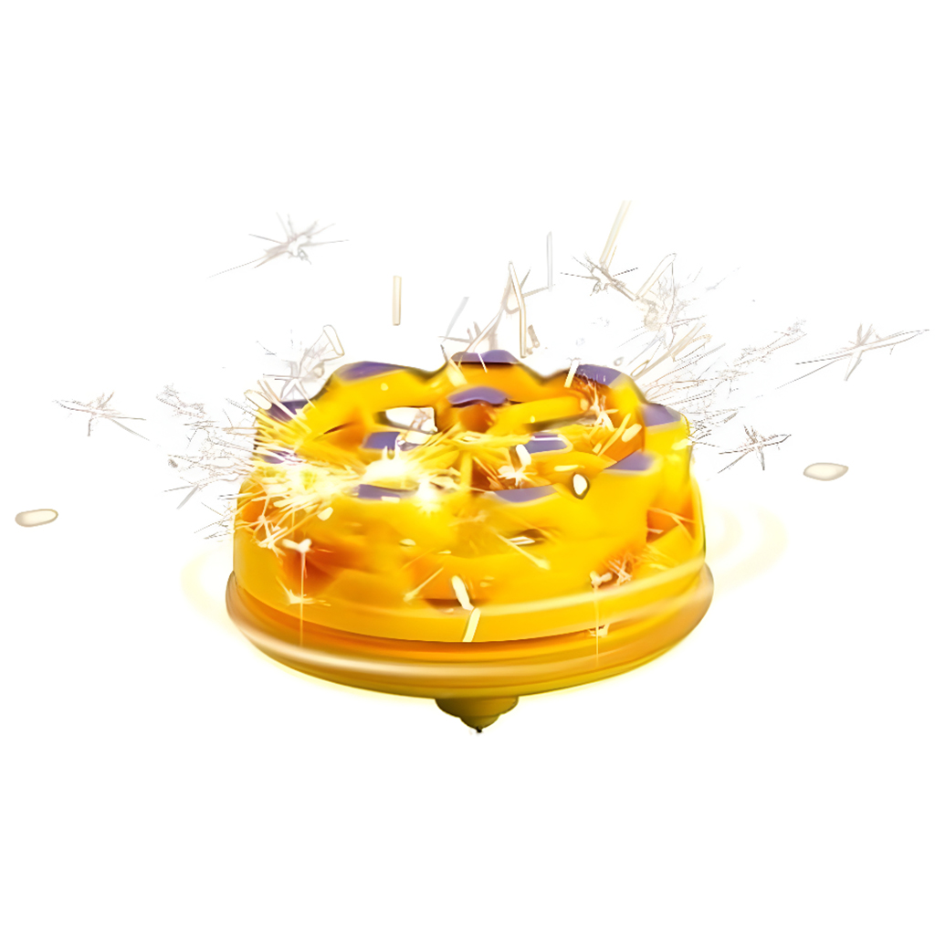 Spark Tops искряща въртележка многоцветна 1бр изображение 5