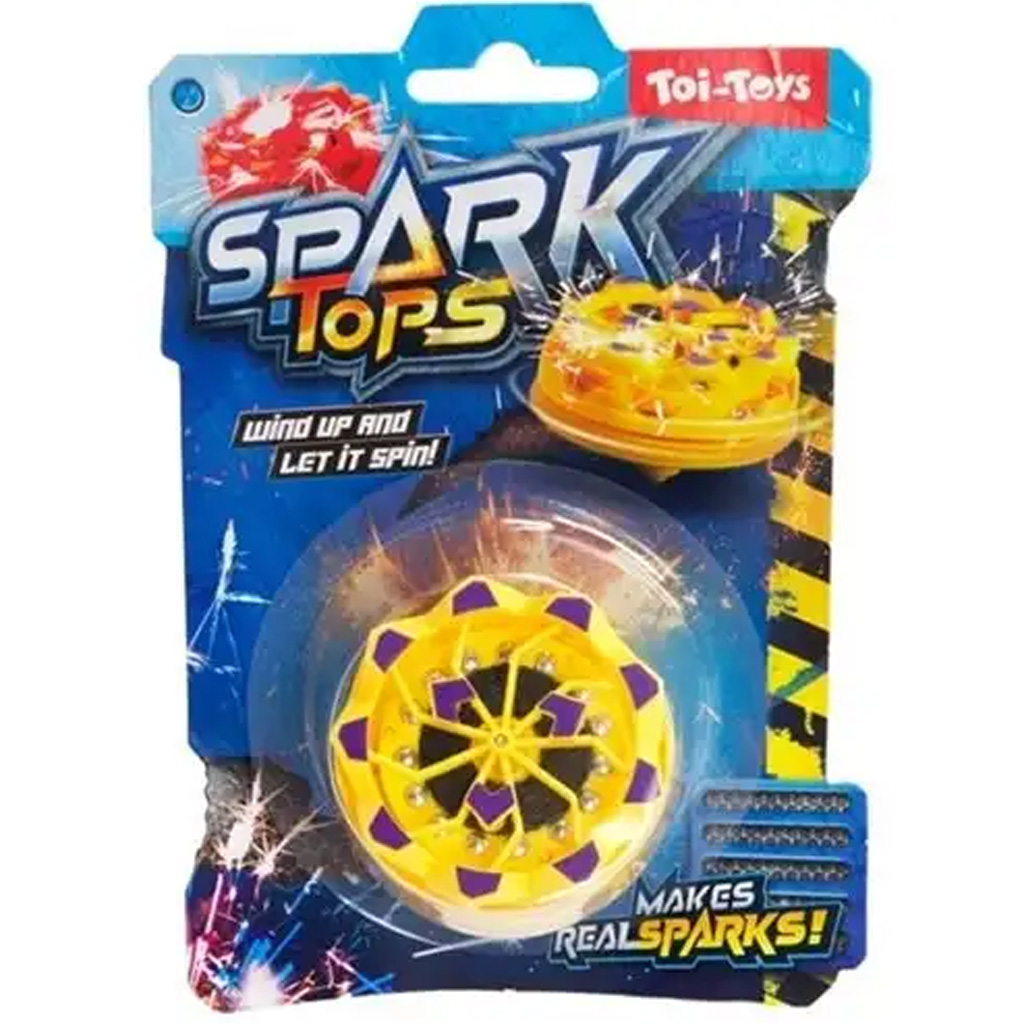 Spark Tops искряща въртележка многоцветна 1бр изображение 1