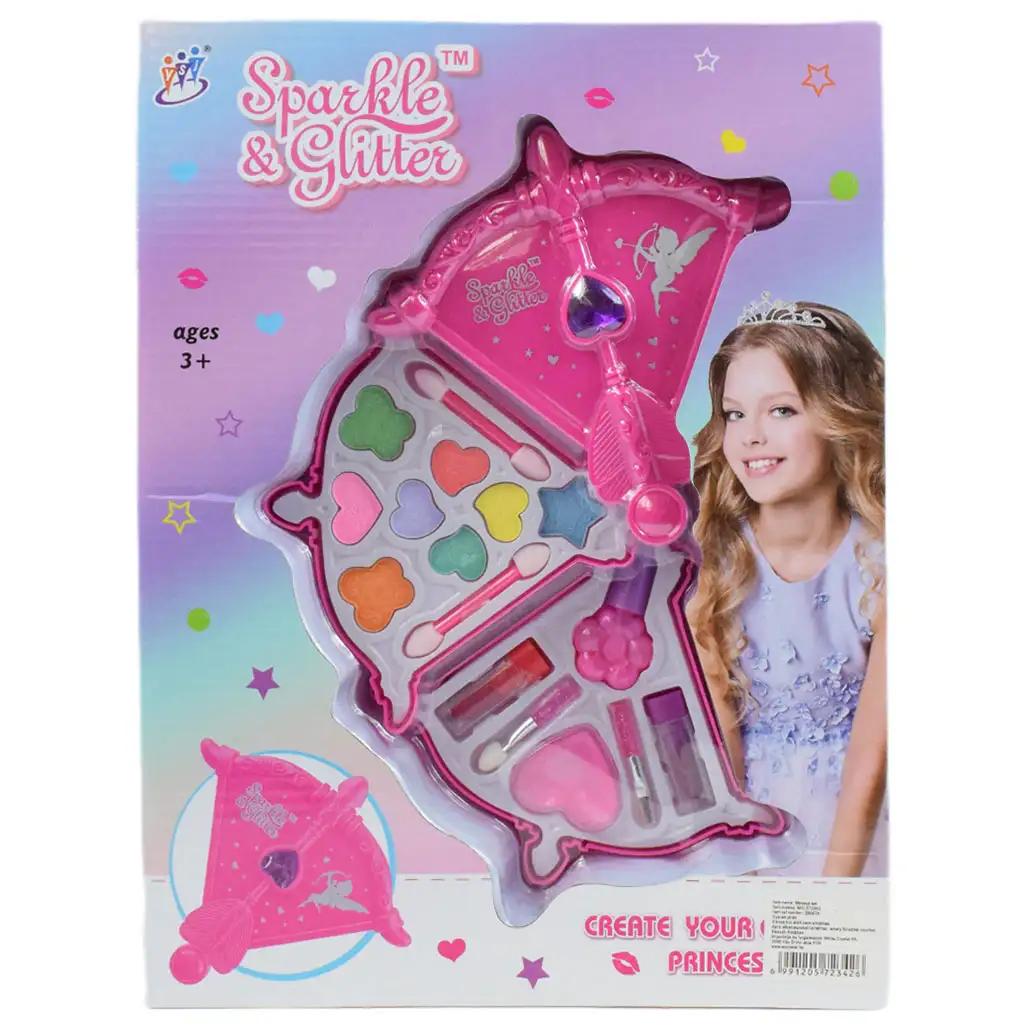 Sparkle & Glitter: Комплект за грим с форма на стрела на два етажа изображение 5