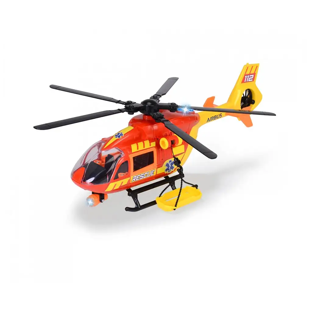 Спасителен хеликоптер с светлина и звук 36см - Dickie Toys изображение 2