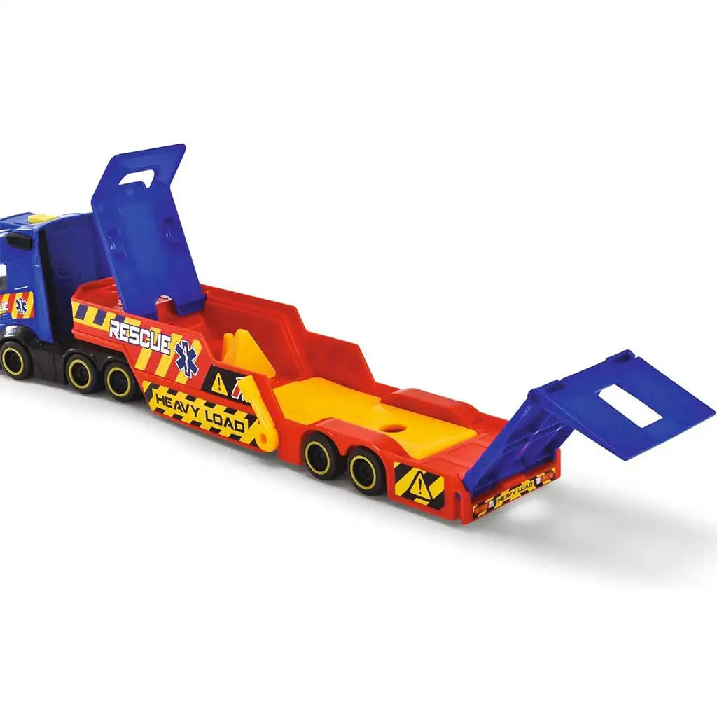 Спасителен камион с хеликоптер и кола - Dickie Toys изображение 2