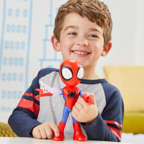 Спайдърмен: Поки и чудесните му приятели Поки фигурка с аксесоар 23см - Hasbro изображение 3