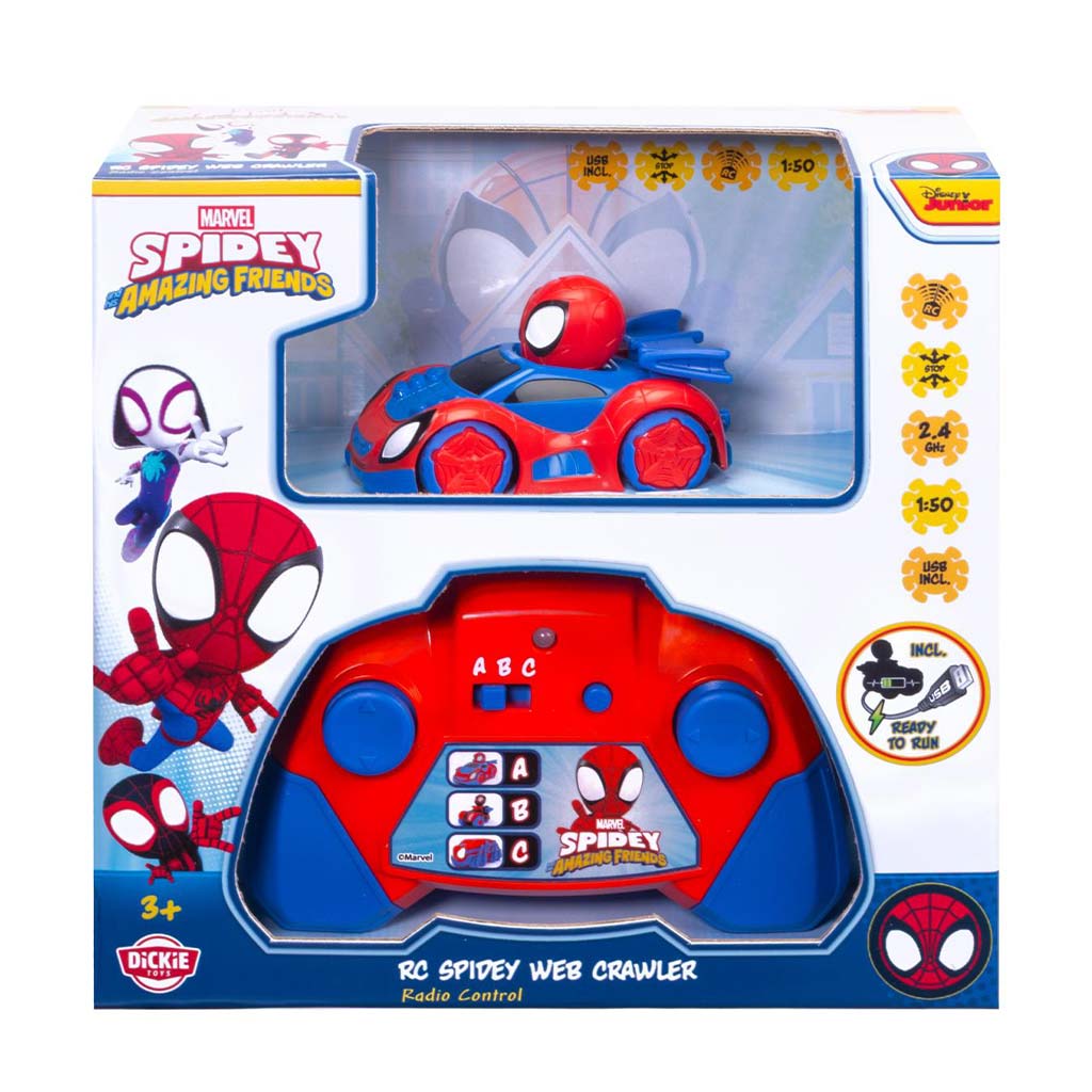 Spider-Man дистанционно управление автомобил 1/50 - Dickie Toys изображение 1