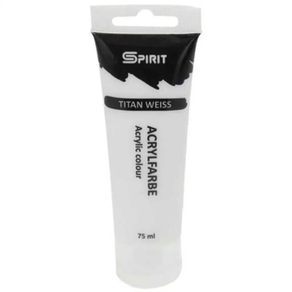 Spirit: Бяла акрилна боя 75ml изображение 1