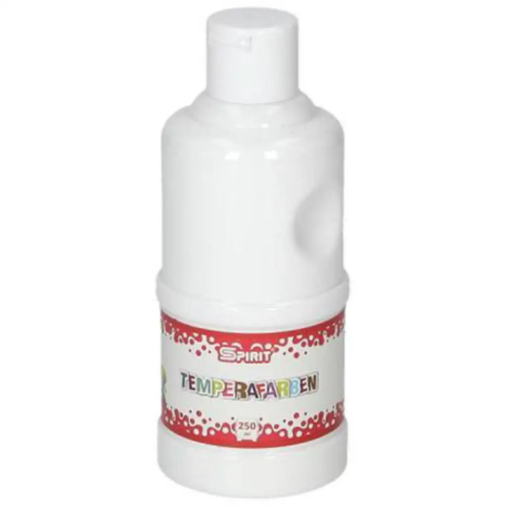 Spirit: Бяла темперна боя 250ml изображение 1