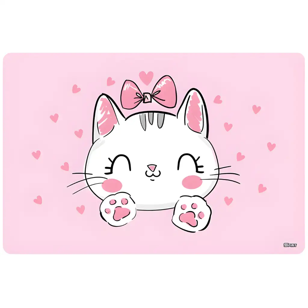 Spirit: Cutie Cat котешка масичка за книга 60x40cm изображение 1