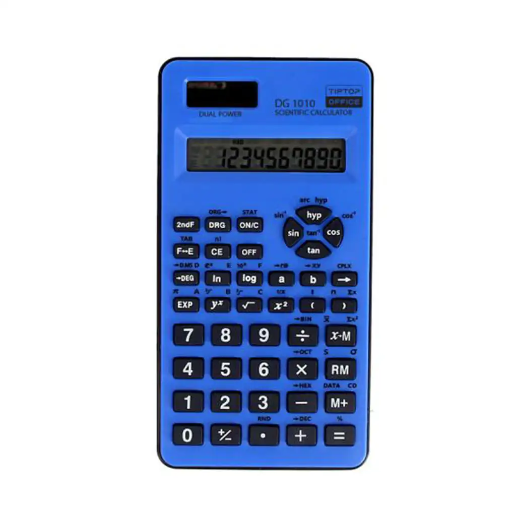 Spirit: DG-1010 син калкулатор изображение 1