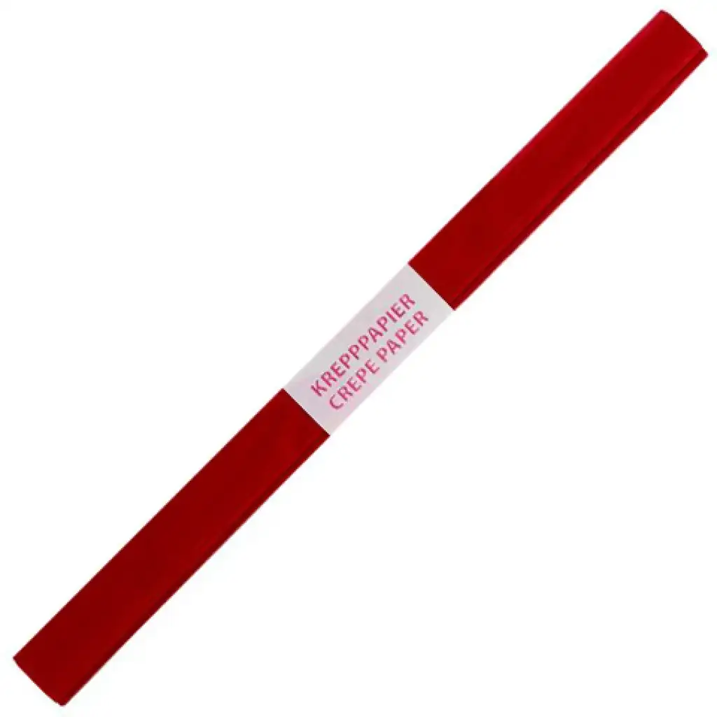 Spirit: Креп хартия в бордо 200x50см изображение 1